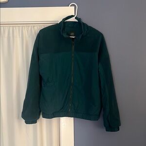 Teal Full-Zip Jacket wild fable
